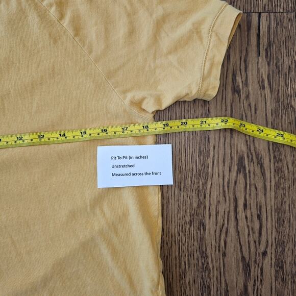 Madewell Gold Raglan Tee - Picture 6 of 9